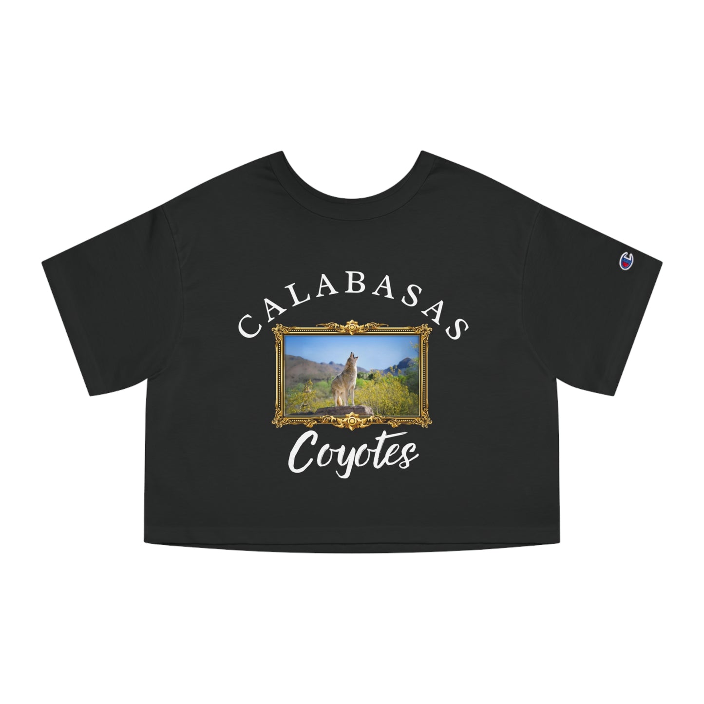 Calabasas Champion Women's Heritage Cropped T-Shirt Classic W